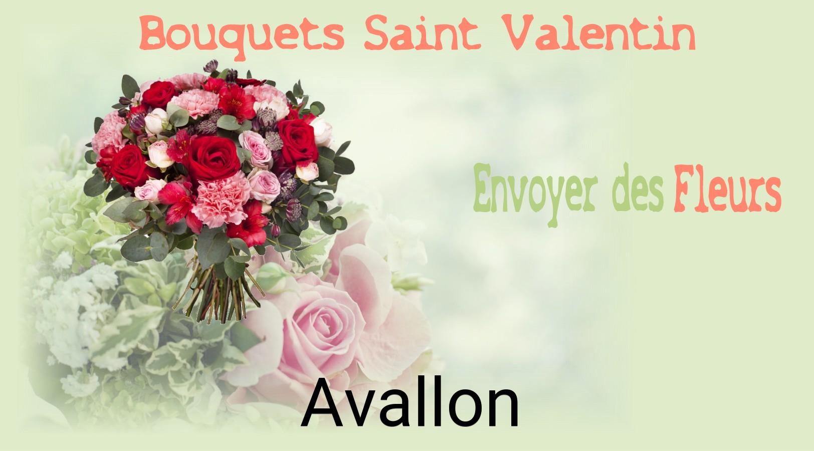 Roses de Saint-Valentin livrées à Avallon